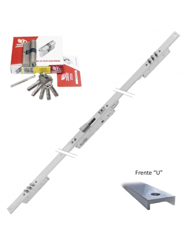 CONJUNTO CERRAD. 3P F.U. L8735 + CILINDRO SEG. 30+40 L8111