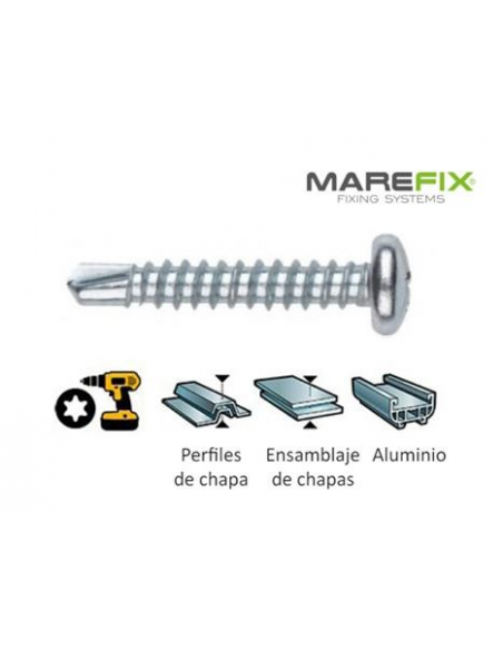 TORN. 7504N 4,8X50 ZINCADO TORX