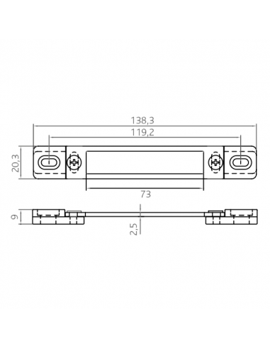 CERRADERO SUP/INF REG. C.E. INOX
