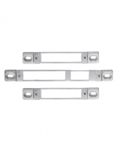 CONJUNTO 3 CERRADEROS  REG.  C.E. INOX