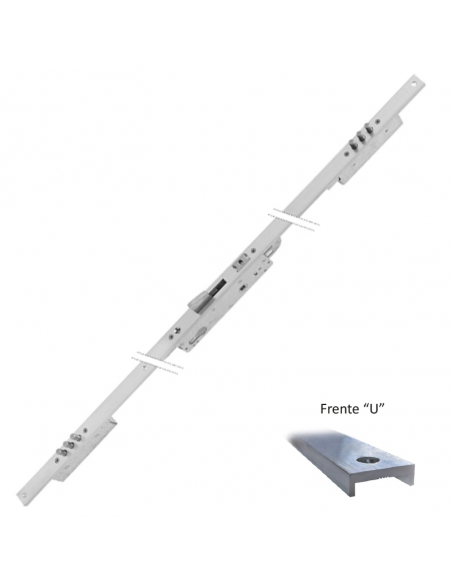 Cerradura Torken 3 Puntos 35 mm | Frente Único CE con Bulón Seguridad