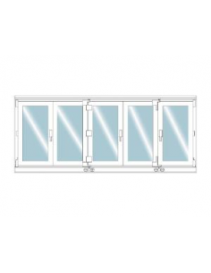 KIT PLEGABLE 532 ALUMINIO 13MM BLANCO 9016 - DANUBIO