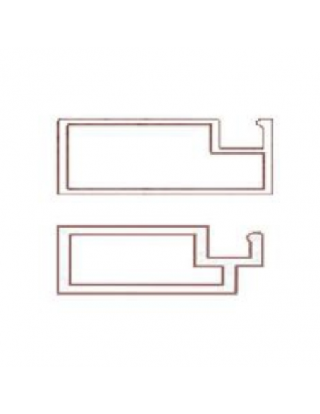 PERFIL 10X20 BLANCO LARGO 3000mm PERFIL 10X20 BLANCO LARGO 3000mm