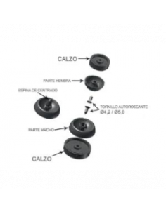 DISTANCIADORES P/CLIP RET. 33mm/45mm