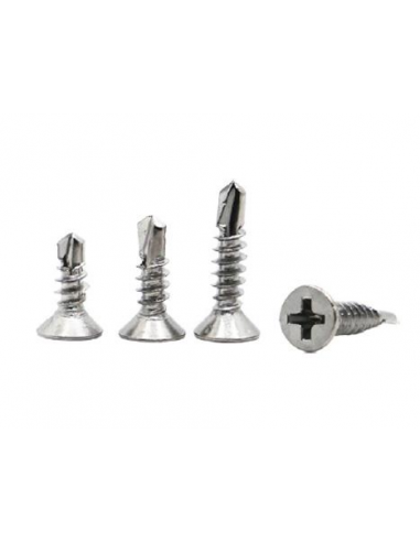 Tornillo Autotaladrante Gute Schrauben 7504-P 4,8 x 38 Inoxidable. Caja x 1000und