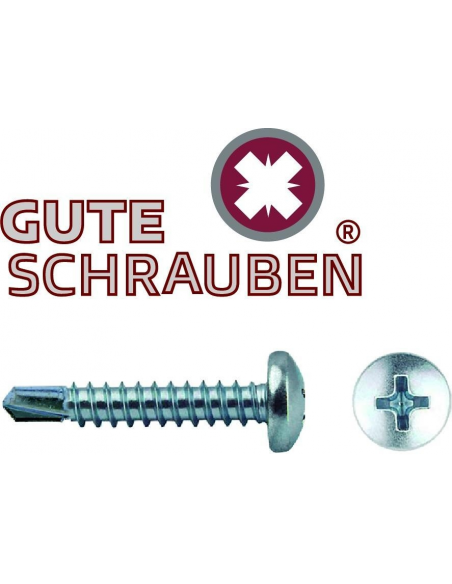 Tornillo Autotaladrante Gute Schrauben 7504-N 3,9 X 13 Inoxidable. Cabeza Alomada Bolsa x 4000 Tornillo Autotaladrante Gute Schrauben 7504-N 3,9 X 13 Inoxidable. Cabeza Alomada Bolsa x 4000