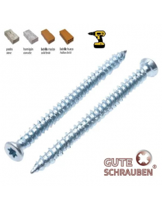 Tornillo para Hormigón 7,5 x 72 TORX x100 und: ¡La mejor fijación! 2