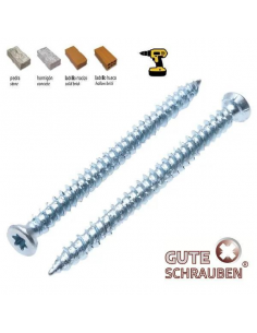 Tornillo de Hormigón Gute Schrauben 7,5 x 92 TORX   Resistencia y Precisión 2