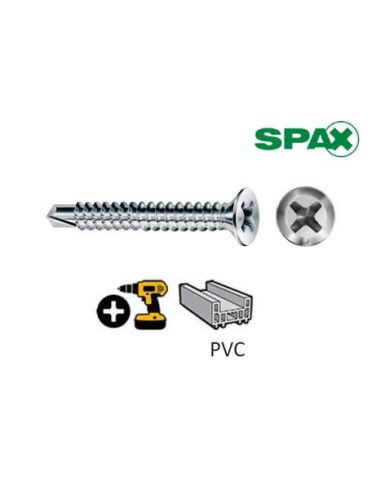 Tornillo SPAX WIROX FEX-A Perfil Dimensiones