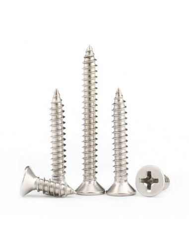 Tornillo Gute Schrauben Hi-lo para PVC Tamaños3