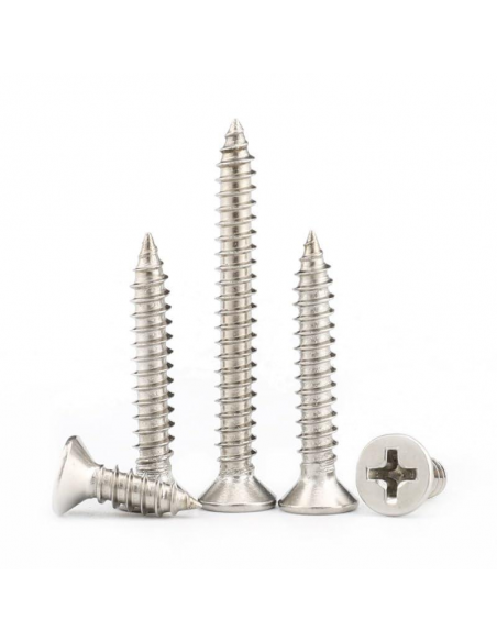 Tornillo Gute Schrauben Hi-lo para PVC Tamaños3