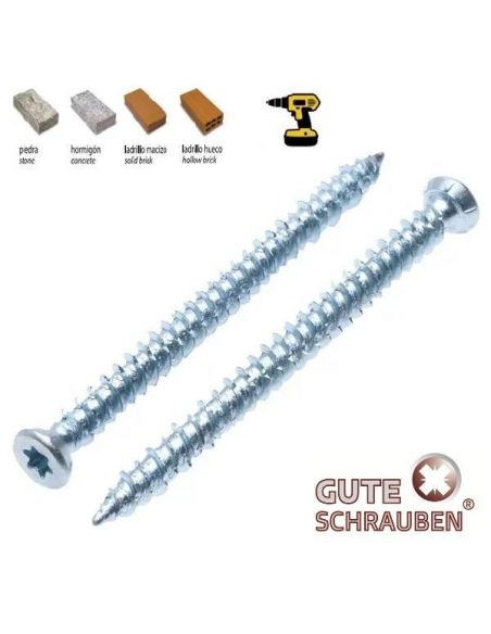 Tornillo Punta TORX - Acero cincado, de alta durabilidad Tornillo Punta TORX - Acero cincado, de alta durabilidad