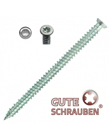 Tornillo Gute Schrauben 7,5 x 200, Vista punta TORX