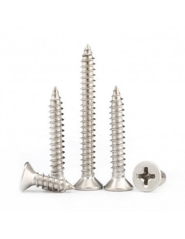 Tornillo Gute Schrauben Hi-lo para PVC 3,9 x 25   Resistencia y Durabilidad Premium Bolsa x 4000und