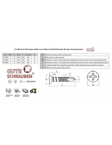 TORN. GS. PVC D/ROSCA OVAL 4,82X45 CAJ 3