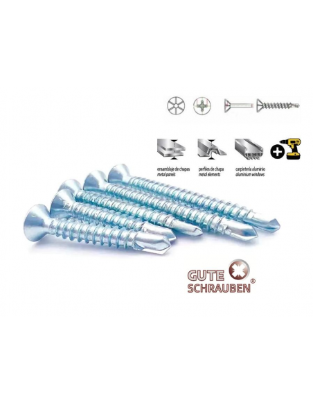 Tornillo Gute Schrauben diferentes tamaños Tornillo Gute Schrauben diferentes tamaños