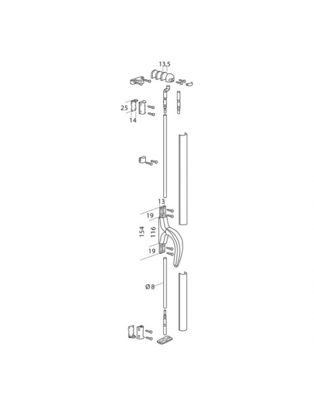 Cremona Lothus 1870 Inox - Partes Cremona Lothus 1870 Inox - Partes
