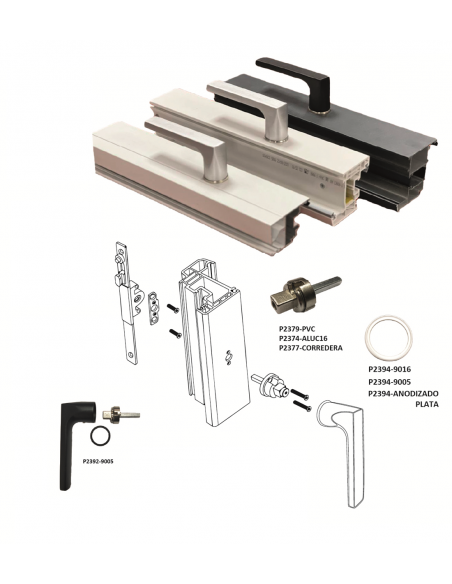 Manilla Karina esquema de montaje