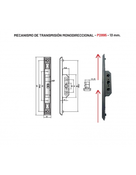 Esquema Mecanismo de tranmision P2895 Esquema Mecanismo de tranmision P2895