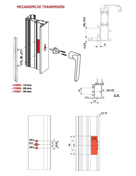 Esquema para Mecanismo de transmisión Monodireccional Hausen Esquema para Mecanismo de transmisión Monodireccional Hausen