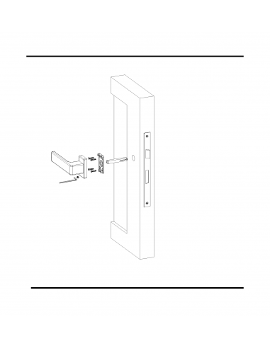 Manilla Spartan Oscilo Batiente Blanca - Ficha tecnica