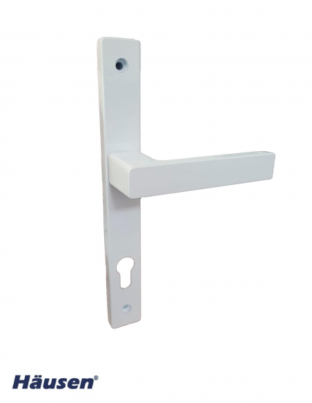 Juego Manilla Corvair Escudo 30/92 Blanco 9016 Imagen angular