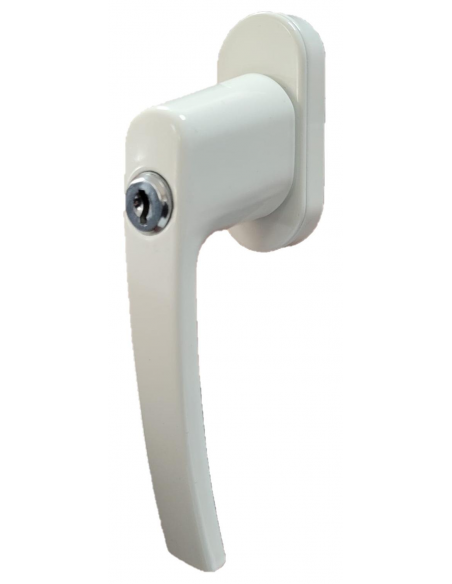 Manilla Danubio Con Llave Blanca 9016 Imagen frontal