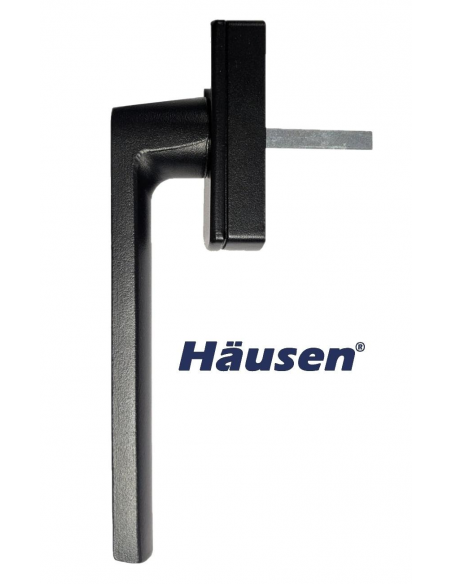 Manilla Blocco Negro Mate Vista Lateral