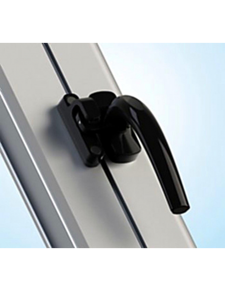 Cierre Presión Venecia Izquierda Negro 9005   Instalada