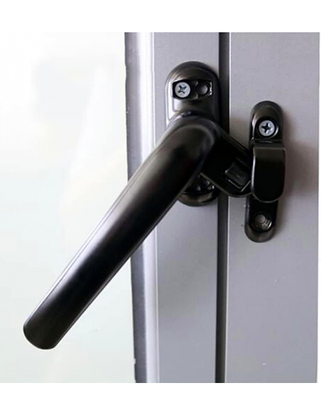 Cierre Presión Venecia Izquierda Negro 9005   Sin armar