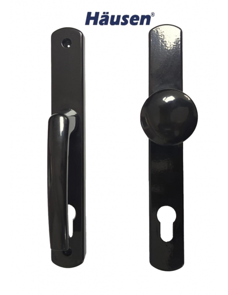 Manilla Meditarraneo + Pomo - Vista Frontal Escudo y Pomo