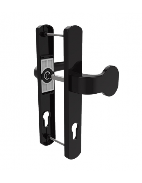 Manilla Adriatico Escudo + Asa Exterior 92mm Negro 8022
