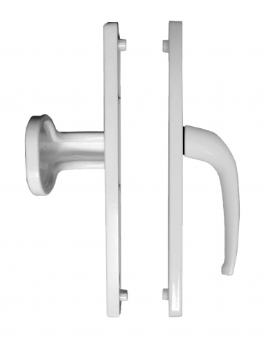 Vista Lateral - Manilla Adriatico Escudo Largo 92mm + Asa