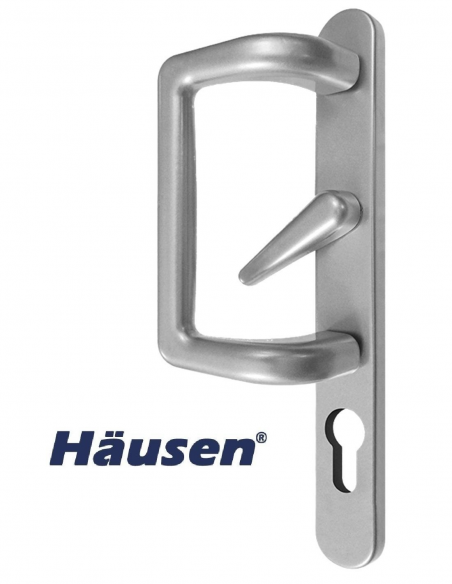 Asa Capri Exterior con Accion Multipunto y Bocallave Plata 9006