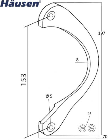 Esquema Tecnico - Tirador Lerma