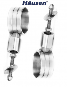 Juego Soporte Simple Tirador Inox T40