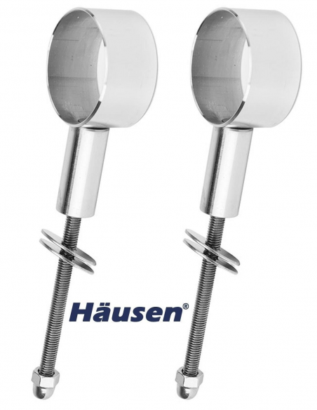 Juego tirador Simple Pasante Inox  T40