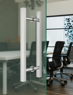 Tirador doble Cenot 450x300 Inox 2