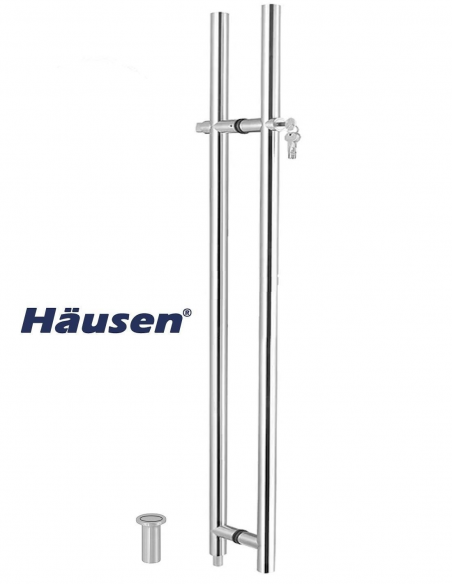 Juego Tiradores Baikal con cerradura incorporada, llave y pestillo 1800x1280x 35