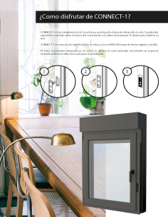 Pulsador capacitivo CONNECT-1 WiFi blanco 2