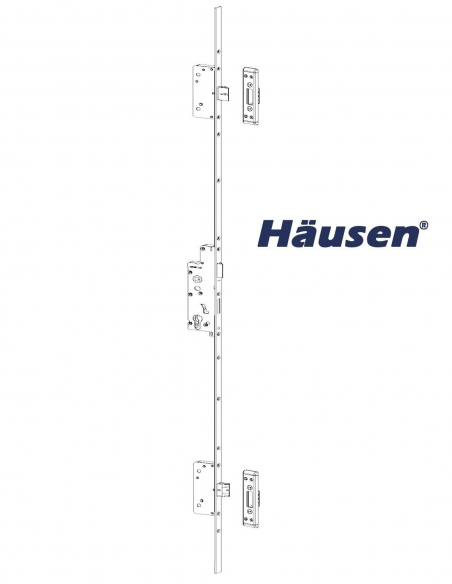 Cerradura multipunto Domo Izquierda 92/35mm