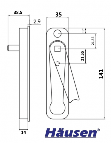 plane - esquema tecnico
