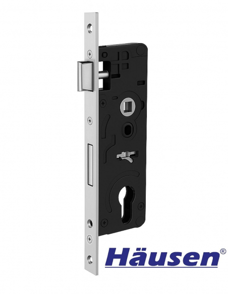 Cerradura con Resbalón PVC 92/25mm.