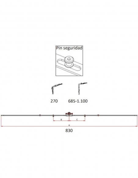 Cremona OB 15mm CV SEG 685-1100 Cremona OB 15mm CV SEG 685-1100