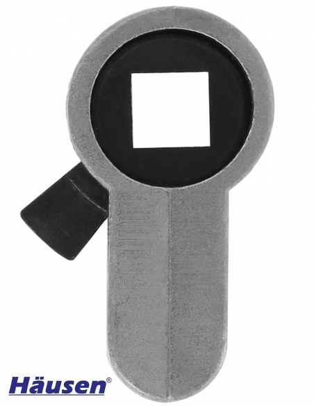 Vista de frente - Acople Muletilla 6mm, Leva Corta, Forma Pera Vista de frente - Acople Muletilla 6mm, Leva Corta, Forma Pera