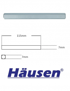 Cuadradillo Recto 7mm x 115mm 2