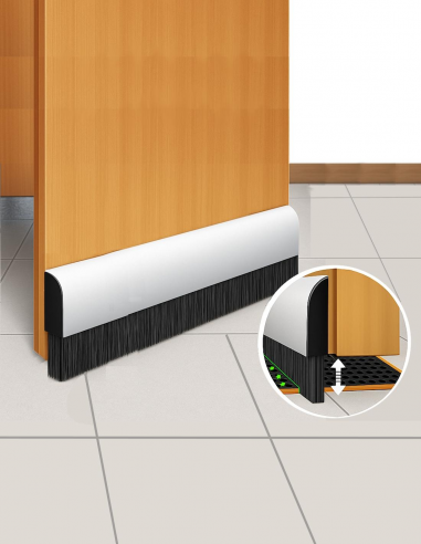 Ilustracion - Bajo puerta con cepillo