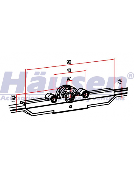 Cremona 7,5 mm. Variable y Seguridad 885-1300