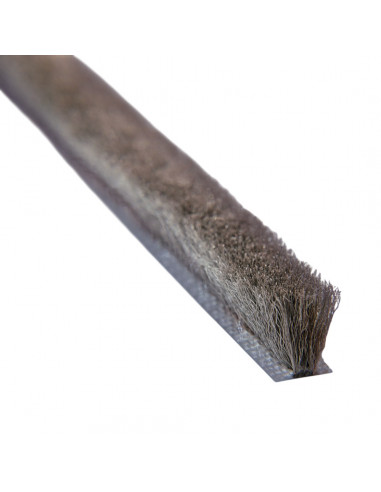 Burlete Felpudo 3P 48X900mm Gris (Sin Lámina)