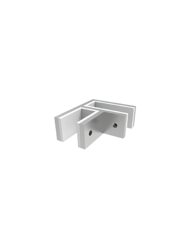 Unión 90° para Vidrio V3330 | Häusen® 12–20 mm